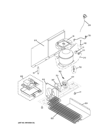 Machine compartment