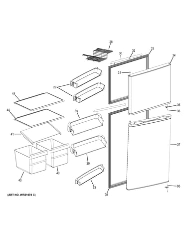 Doors & shelves