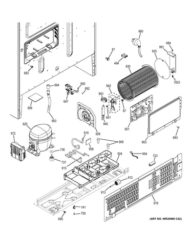 Machine compartment