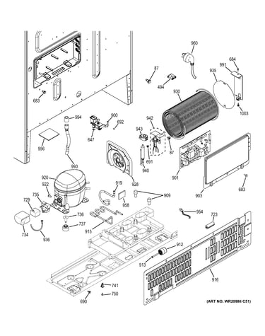 Machine compartment