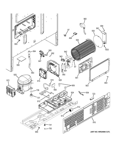 Machine compartment