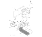 GE ZDWR240PBBS machine compartment diagram