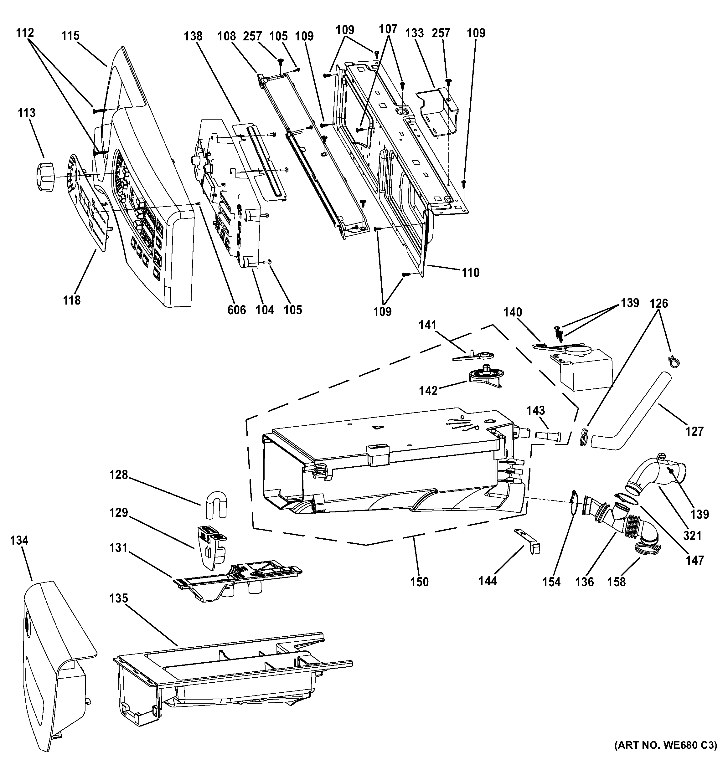 Controls & dispenser