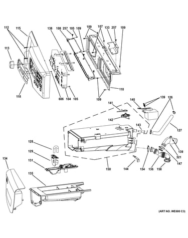 Controls & dispenser