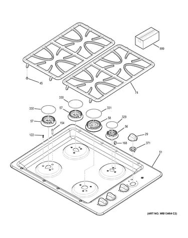 Control panel & cooktop