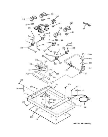 Gas & burner parts