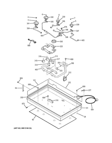 Gas & burner parts