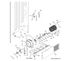 GE ABE20EGEBRWS machine compartment diagram