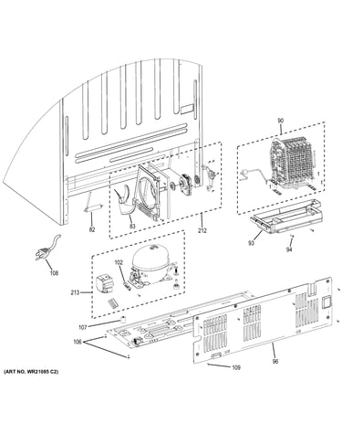Machine compartment