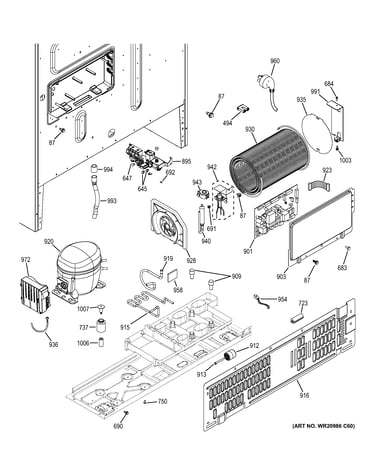 Machine compartment