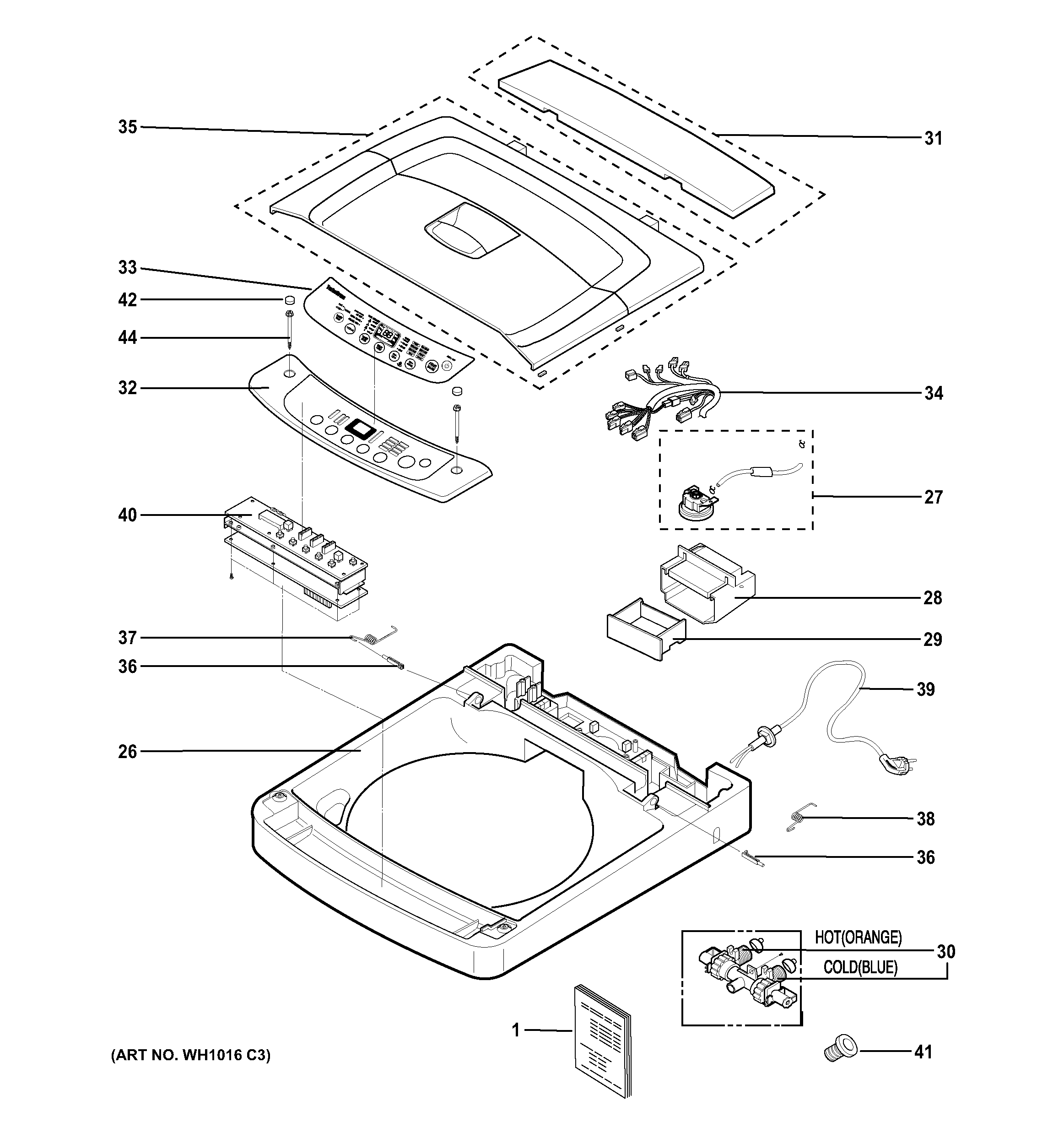Controls & top panel