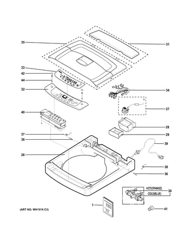 Controls & top panel