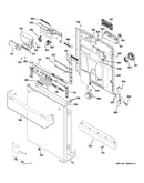 Escutcheon & door assembly