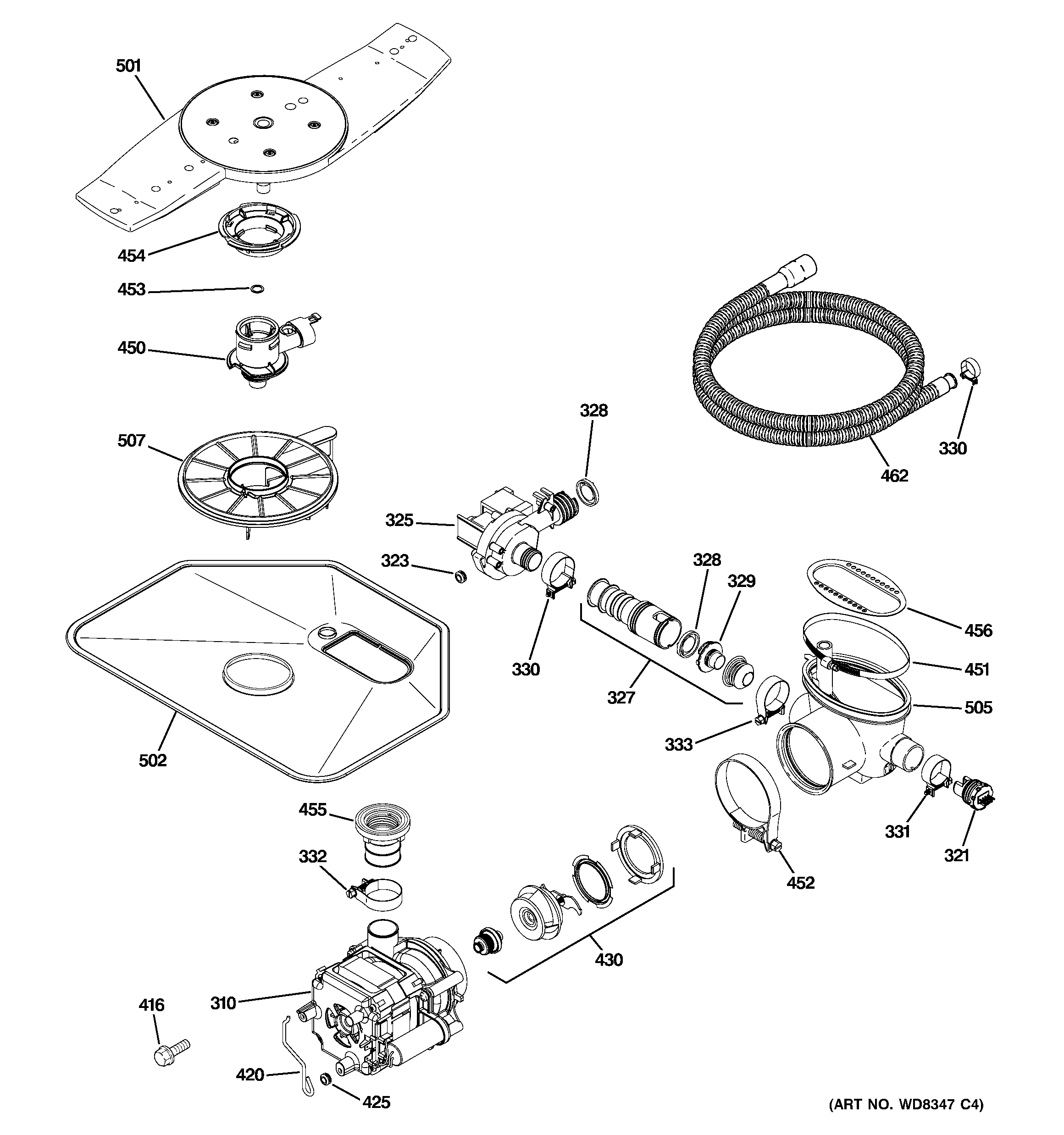Motor-pump mechanism