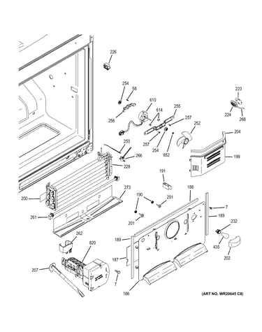 Freezer section