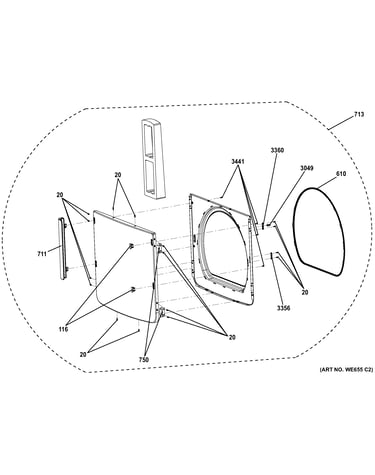 Door assembly