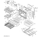 GE CT9550SH1SS lower oven diagram