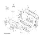 GE JB650EF5ES control panel diagram