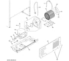 GE GIE18GCHERSA machine compartment diagram