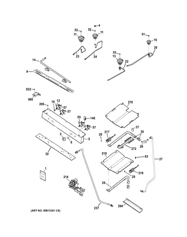 Gas & burner parts