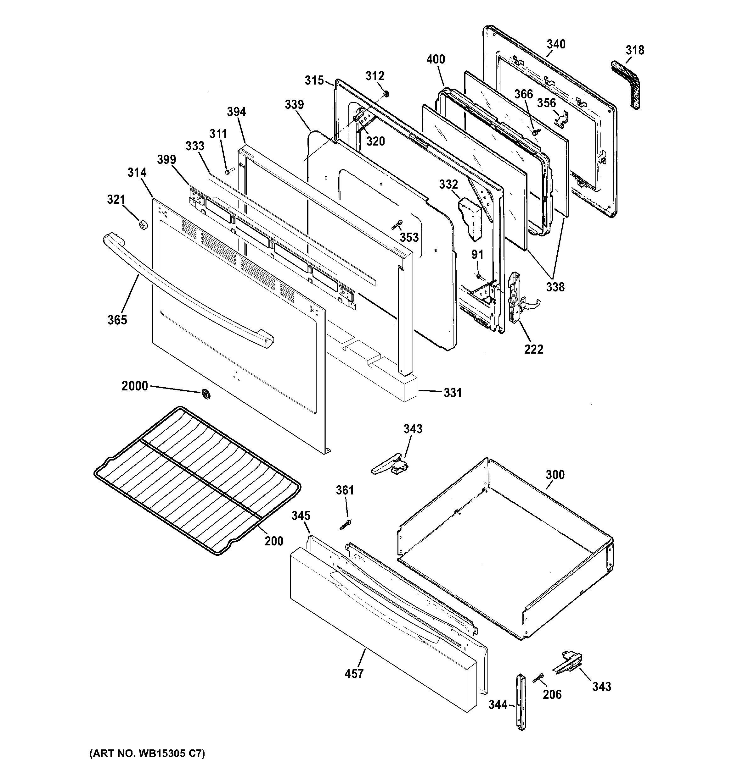 Door & drawer parts