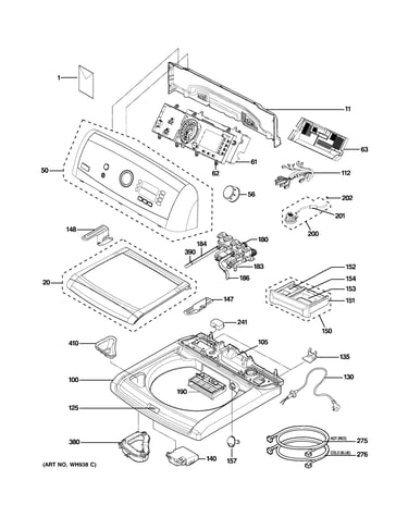 Controls & top panel