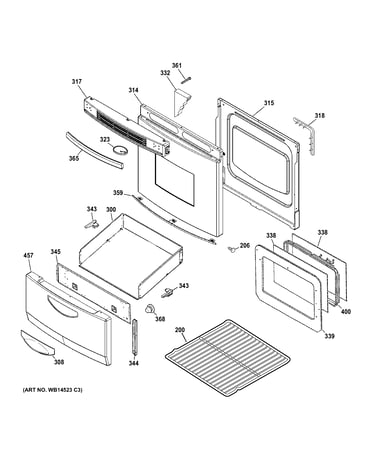 Door & drawer parts