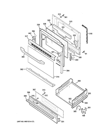 Door & drawer parts