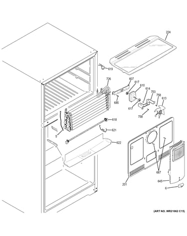 Freezer section