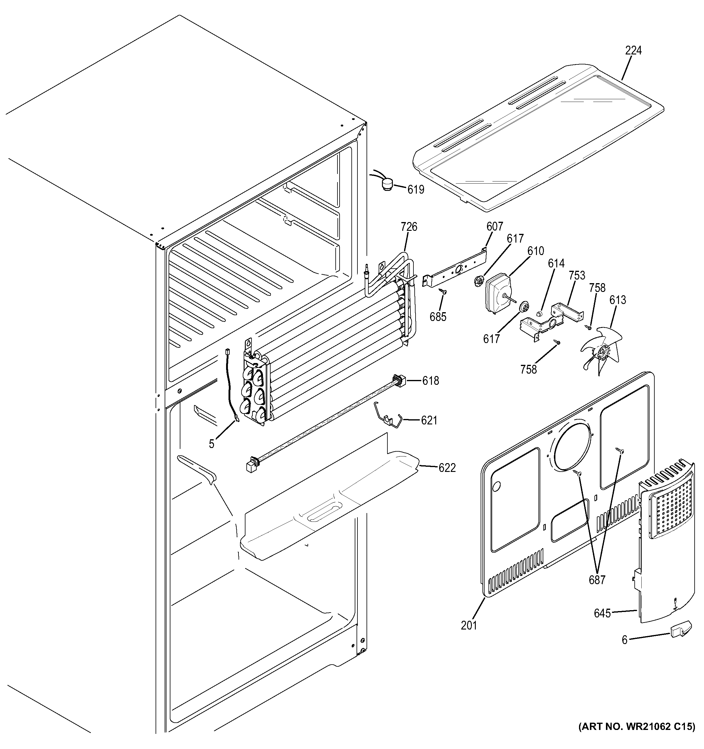 Freezer section