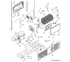 GE GNE29GGHEBB machine compartment diagram