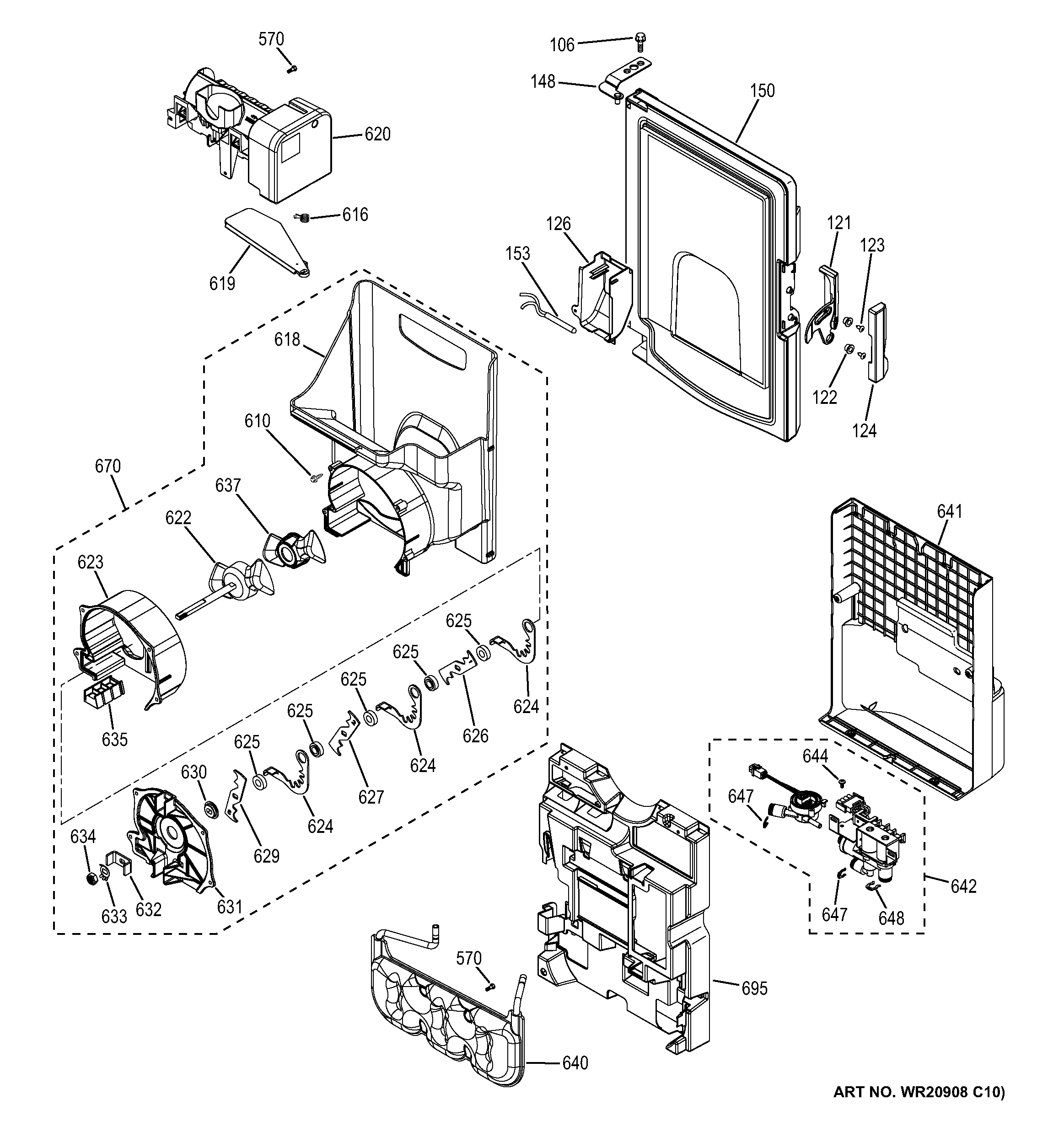 Ice maker & dispenser