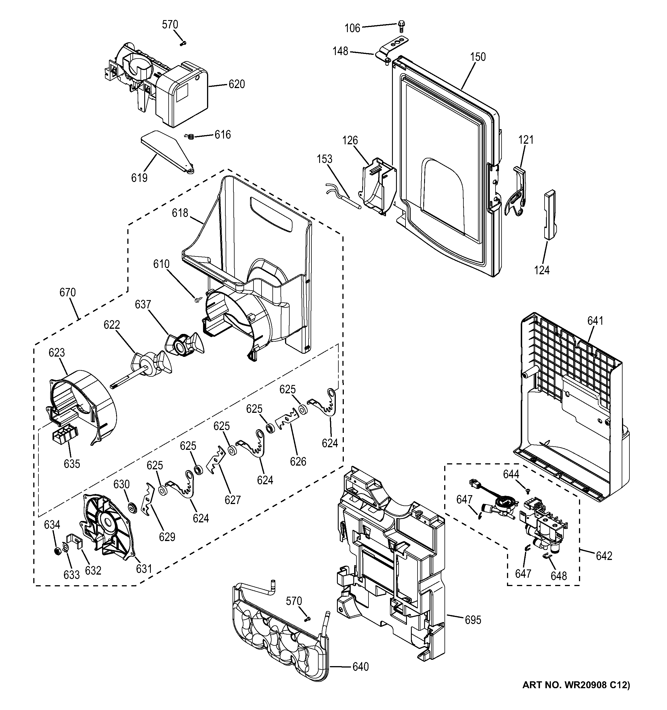 Ice maker & dispenser