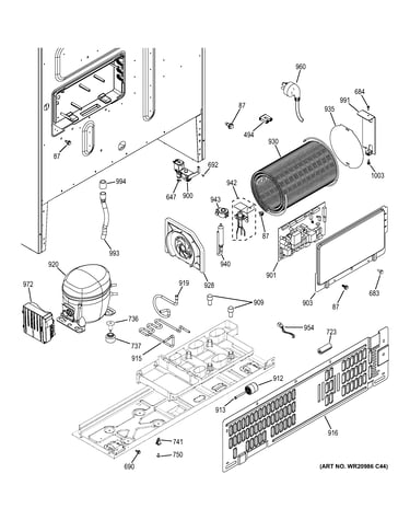 Machine compartment