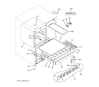 GE ZIBI240PAII cabinet & shelves diagram