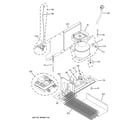 GE ZIBI240PAII machine compartment diagram