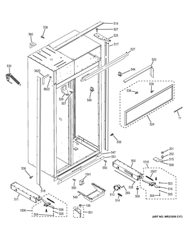 Case parts