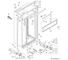 GE ZISS480NHBSS case parts diagram