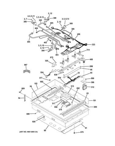 Gas & burner parts