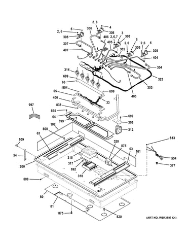 Gas & burner parts