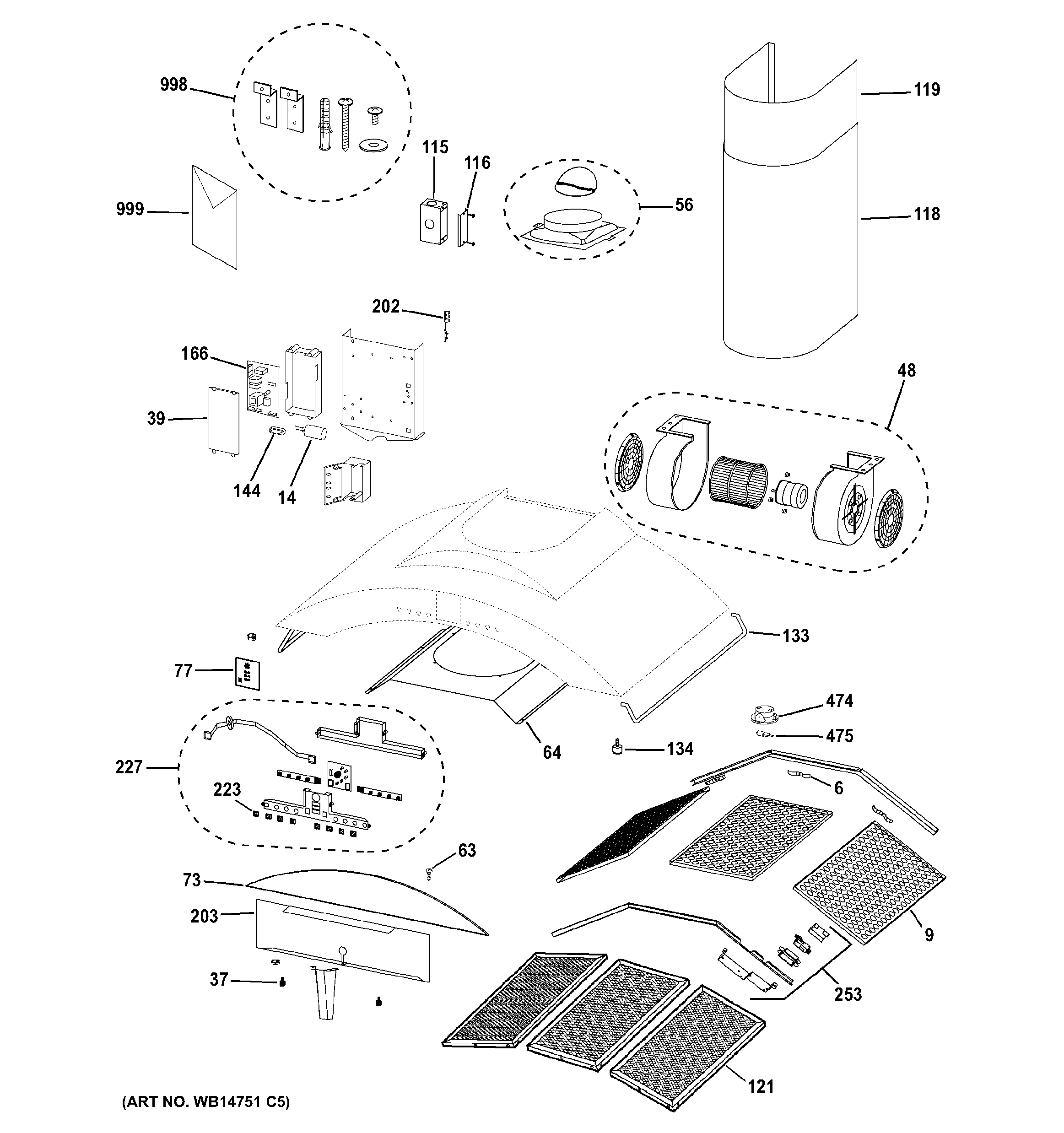 Hood parts