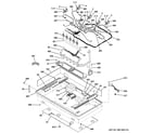 GE ZGU385NSM5SS gas & burner parts diagram