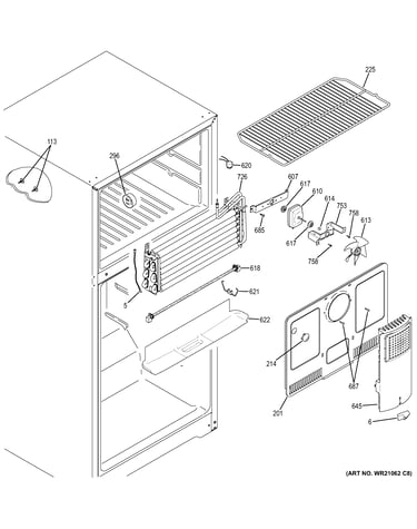 Freezer section