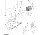 GE GTS16DTHJRBB machine compartment diagram