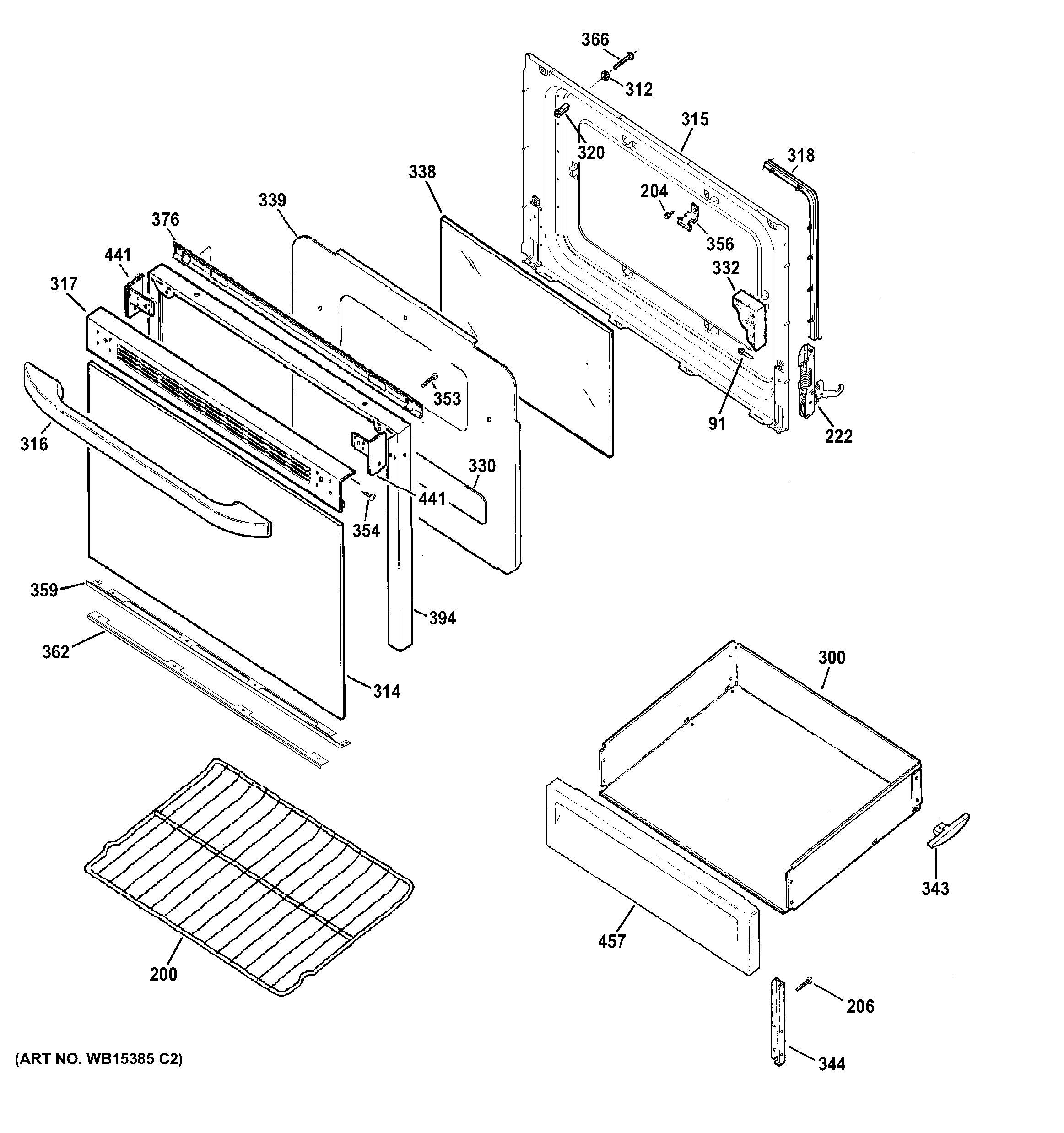 Door & drawer parts