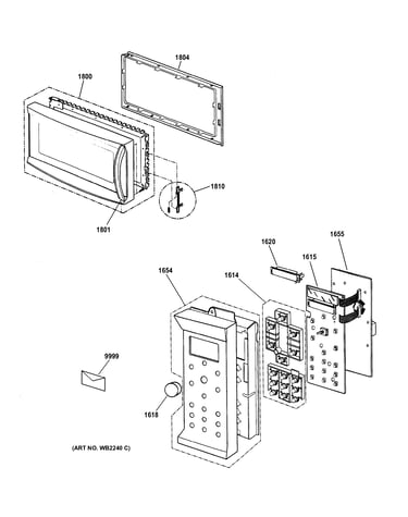 Control panel & door parts
