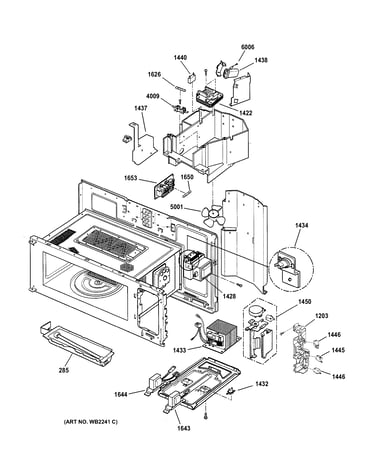 Oven cavity parts