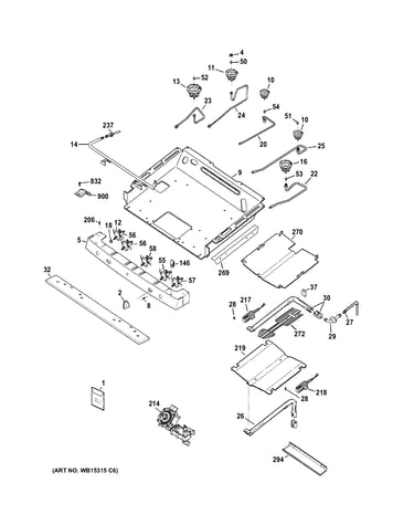 Gas & burner parts