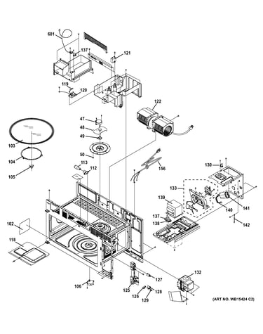 Oven cavity parts