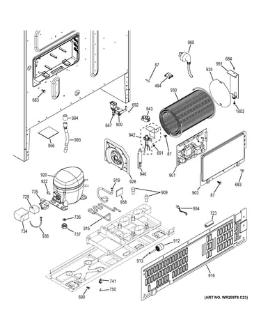 Machine compartment
